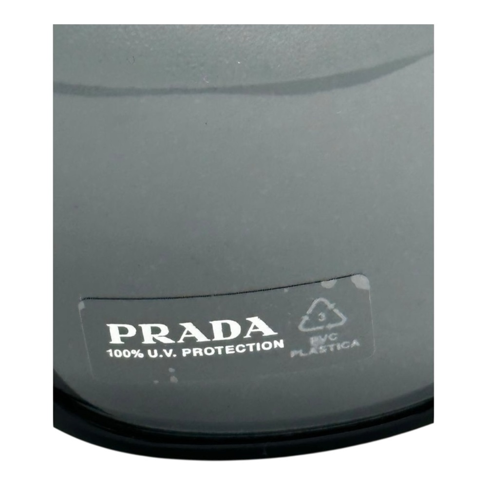 Prada Black Tinted Sunglasses Gold Hardware —100% UV Protection - Picture 9 of 10
